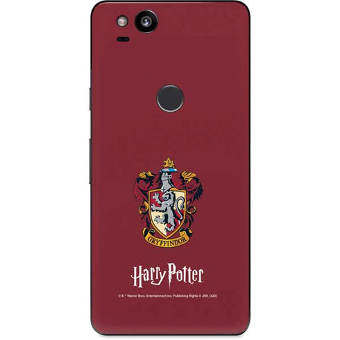 Wizarding World Harry Potter Gryffindor House Crest Google Pixel 2 Skin